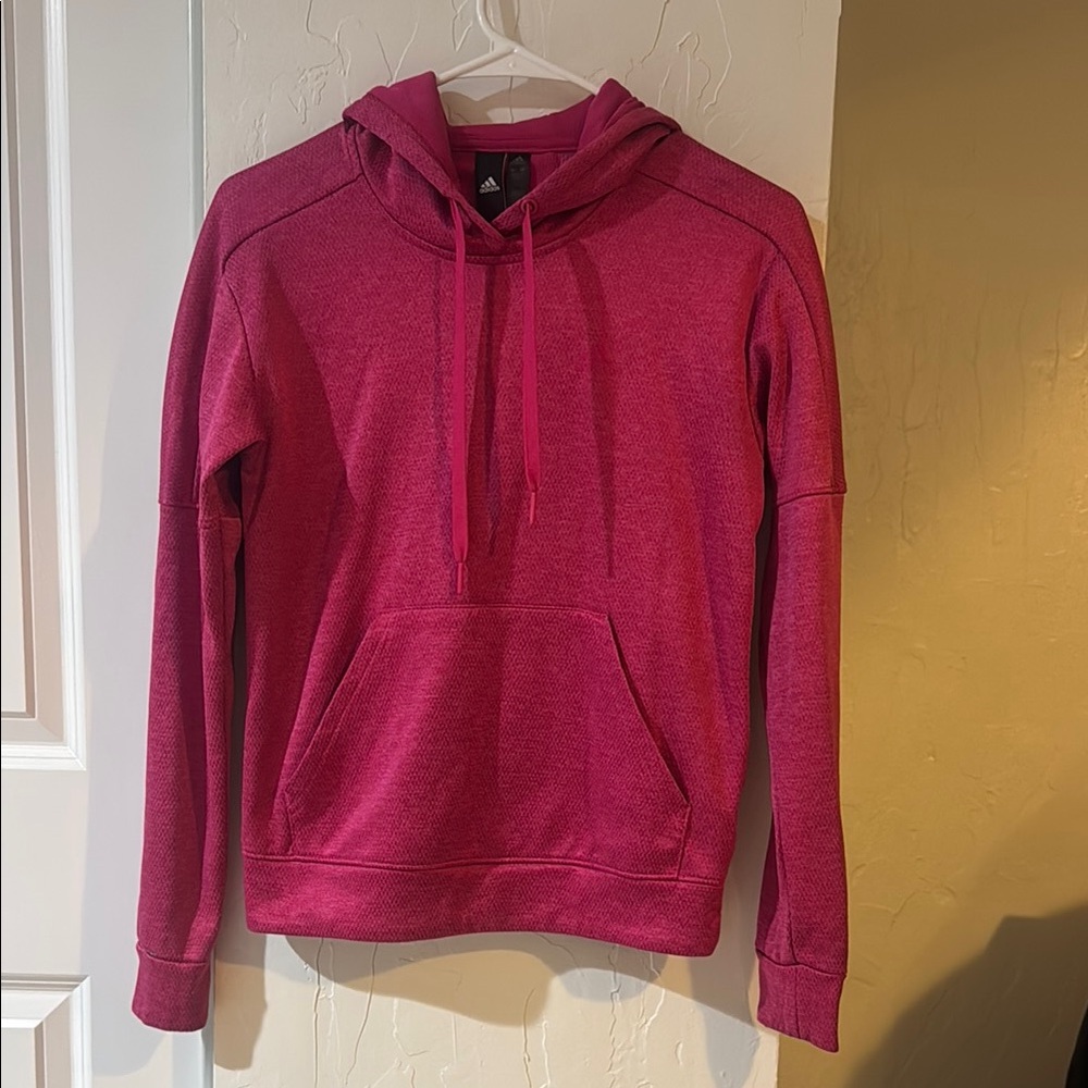 Pink Hoodie with Kangaroo Pocket